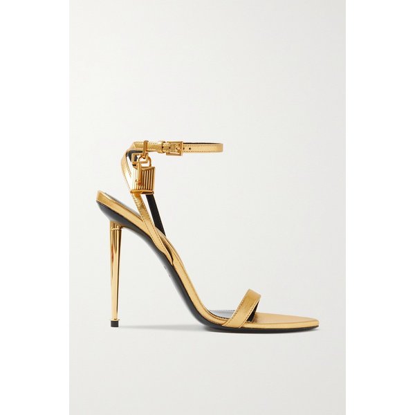 패드락 메탈릭 가죽 샌들 골드 560971904411558