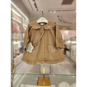 에뜨와 (25년 가을 신상품)레일린 트렌치 OPS(07S5 24007)