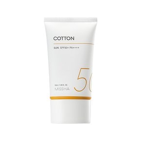 [미샤] 올 어라운드 세이프 블록 코튼 선크림 50ml SPF50/PA