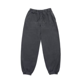 BASIC LOGO PIGMENT WASHING PANTS CHARCOAL 베이직피그먼트워싱팬츠 PTLBPG-CHA