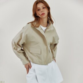 Beige Drawstring Jumper M231CJ0304B