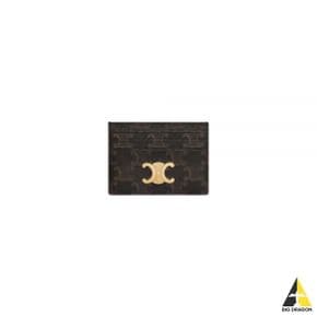 셀린느 24FW TRIOMPHE CARD HOLDER IN CANVAS (10L832CQH 04LU) (트리옹프 캔버스 카드