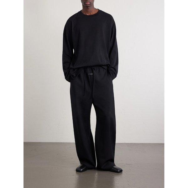 드로우스트링 와이드 울 블렌드 팬츠 46376663163017634