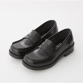 하루타 여성 PU 스퀘어토 페니로퍼 HS-4900 블랙 자메이카
