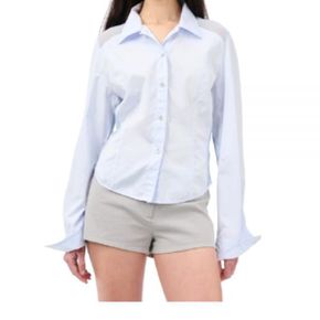 CINCHER SHIRT Dining Blue Poplin (W2252CD) (신처 셔츠) 3411870