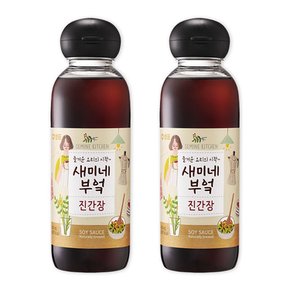 샘표 새미네부엌 진간장 450ML 2개