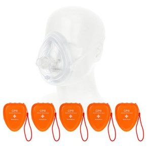 CPR 보급형 포켓 마스크 5개 묶음상품