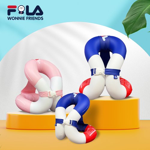 [FILA]휠라 워니프렌즈 넥 자켓 튜브 아동 유아 구명 조끼 25kg