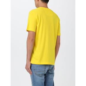 23FW 보스 반팔 티셔츠 50494106 739 Ocher