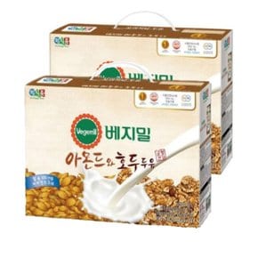 정식품 베지밀 아몬드 & 호두 두유 190ml(48팩)