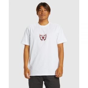 5024769 Quiksilver Butterflier Moe Short Sleeve T Shirt For Men - WHITE