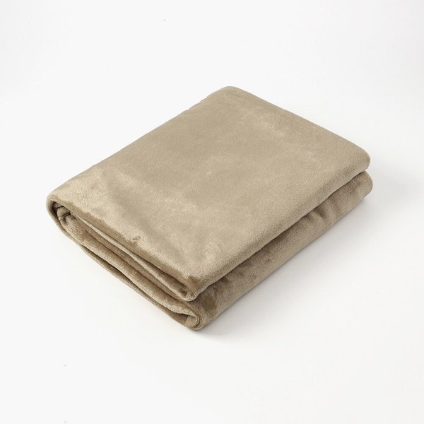 몽글몽글 극세사 이불담요(150x200cm) (브라운)