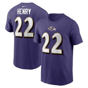 [해외] 1042768 나이키 NFL 남성 티셔츠 Derrick Henry Baltimore Ravens Nike Player Name  Num