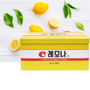 경남제약 레모나 산 비타민C 2g x 180포 가루비타민 비타민씨 대용량