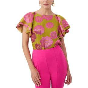 5336471 Trina Turk Kayra Silk-Blend Top