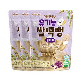  아이배냇 유기농 쌀떡뻥 콜라비 30g 3개