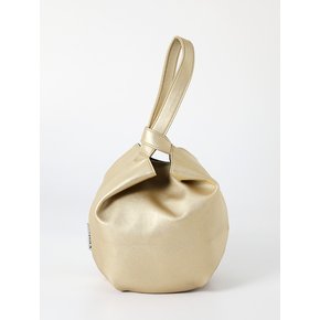 Dumpling wrist bag - Gold