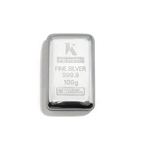 100g 진공 실버바 999.9 한귀보 포나인 은바