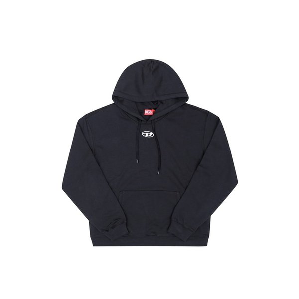 A20447 0BKBW 900 (S-NORM-HOOD-IOD) 오벌 D 로고 남성 후드티