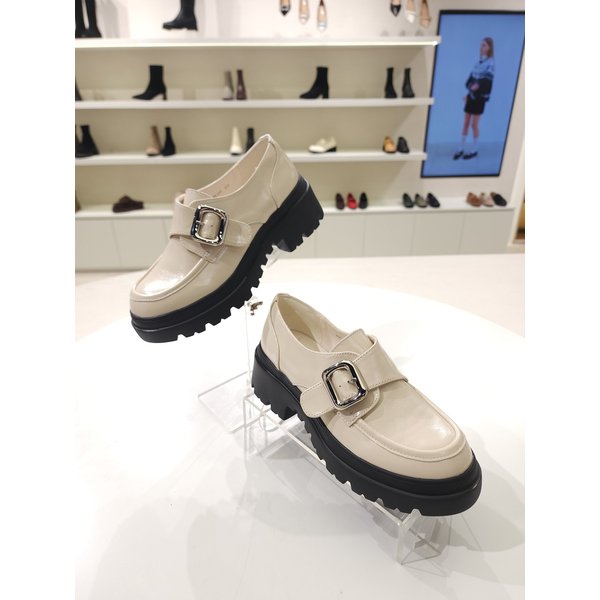 [부산점] [바바라] 캐주얼 5cm 버클 장식 로퍼 BBI135