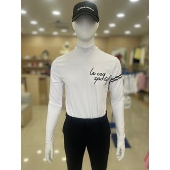 르꼬끄골프 [여주점] 남성 소매 배색 하이넥 티셔츠 GP121MTL13