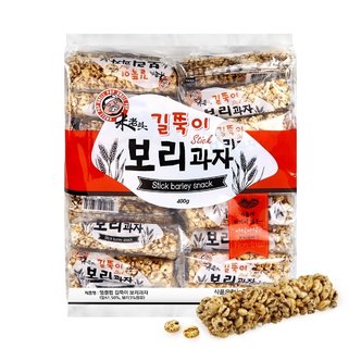  엉클팝 길쭉이 보리과자 400g