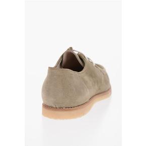 꼬르넬리아니 드레스 슈즈 SCARPE STRINGATE BEIGE IN SUEDE Beige