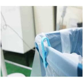 클립형 쓰레기봉투홀더 (2개) 5.5X1.5CM 쓰레기통고정핀 휴지통봉투고정핀 쓰레기통봉지고정핀 봉투고정핀