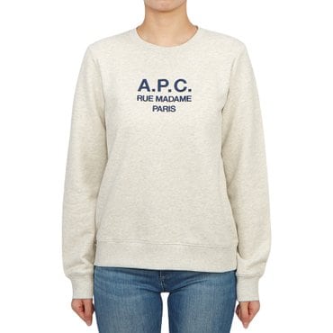 아페쎄 여성 맨투맨 COEZD F27561 PAA ECRU CHINE
