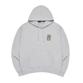 GOTHIC STAR POINT HOODIE LIGHT GREY - 고딕스타