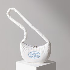 [최초가 : 79,900원] CANDY HALFMOON BAG WHITE