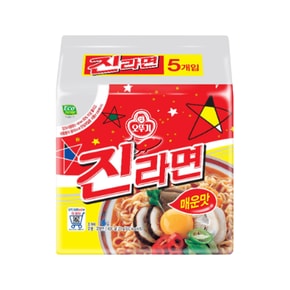 (30개) 진라면 멀티 매운맛(120gx5개입)/ 6묶음