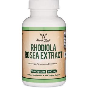 미국직구 Double Wood 더블우드 홍경천 로디올라 500mg 120캡슐 Rhodiola Rosea