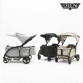 프리미엄 S클래스 킨즈 유아 웨건 쌍둥이 유모차+악세사리