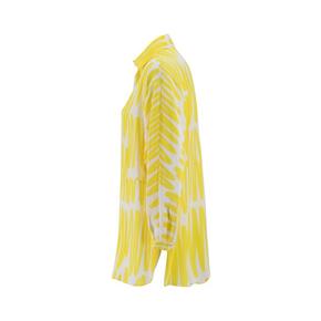 23SS 키톤 긴팔 티셔츠 D53421K0978B01 YELLOW