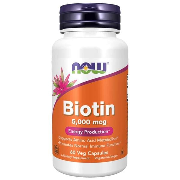 나우푸드 비오틴 Biotin 5000 60정 베지캡슐 헤어스킨네일