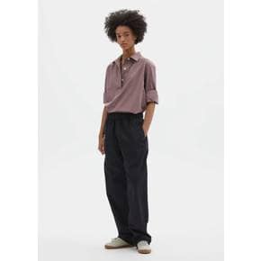 엠에이치엘 26SS Wide Leg Jogger, Indigo