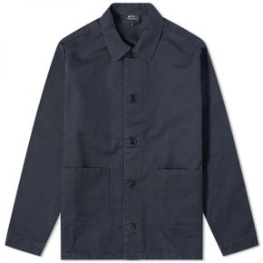 A.P.C. 아페쎄 Kerlouan 초어 자켓 - 워시드 블랙 CODDD-H03053-LZA