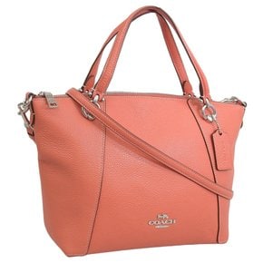 2way C6229 C6838 KACEY SATCHEL (TANGERINE   [코치] 가방 여성 핸드백 아울렛 대각선 가죽