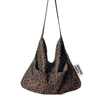 마스마룰즈 Rabbit eco bag_Grand leopard Deep brown