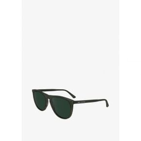 4574528 Calvin Klein Sunglasses - green striped brown