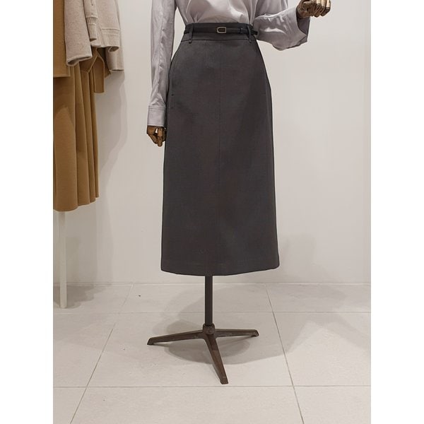[파주점] 쥬크 주크 H라인 벨티드 스커트 V261MSD905