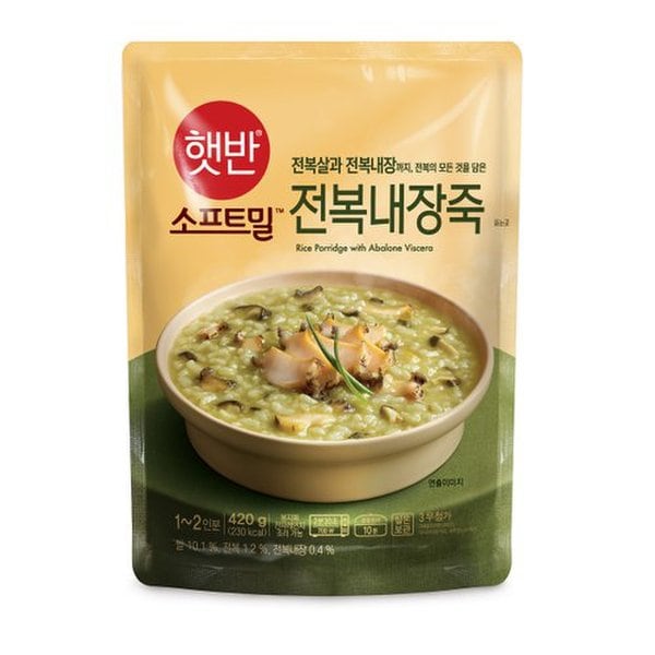 소프트밀 전복내장죽 420g