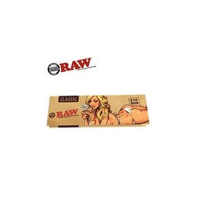 CIN-SHOP RAW RJB 클래식 1 1/4페파- 79㎜ 50매입×5개 세트 궐련용