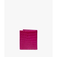 Best 콤팩트 오거나이저 악어가죽 반지갑 핫핑크 / C wallet crocodile wallet Hotpink