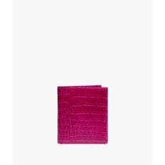 Best 콤팩트 오거나이저 악어가죽 반지갑 핫핑크 / C wallet crocodile wallet Hotpink