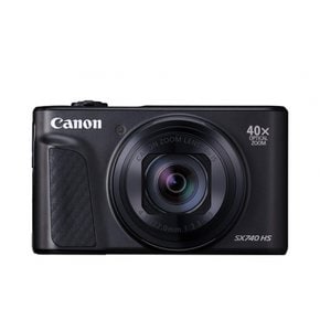 Canon 컴팩트 디지털 카메라 PowerShot SX740 HS 블랙 광학 40배 줌PSSX740 HSBK