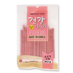 건강이야기 소고기져키 150g