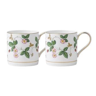  [해외직구] WEDGWOOD 웨지우드 와일드 스트로베리 머그잔 326ml 2개