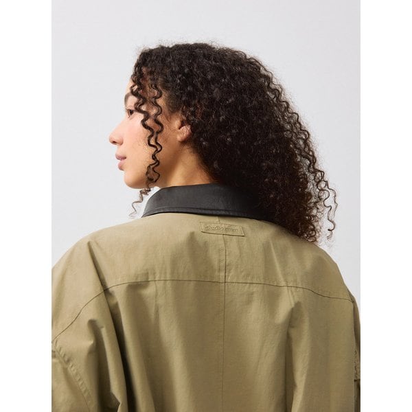 CINCHED WAIST BOMBER JACKET